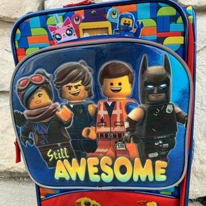 New LEGO Movie kid’s rolling suitcase